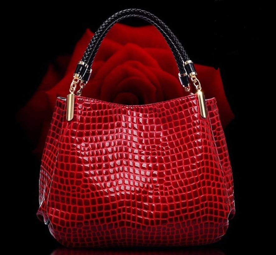 Crocodile Shoulder Bag