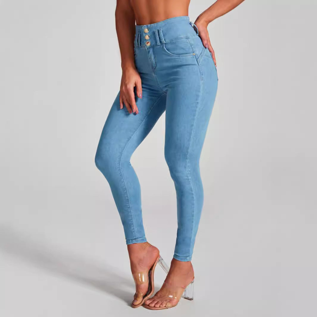 Light Blue Super Slim Fit Jeans