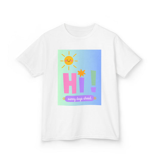 Kids Sunshine Graphic Tee, Fun Kids T-Shirt, Summer Style, Playful Outfit, Gift for Birthdays, Bright Colors, Casual Wear