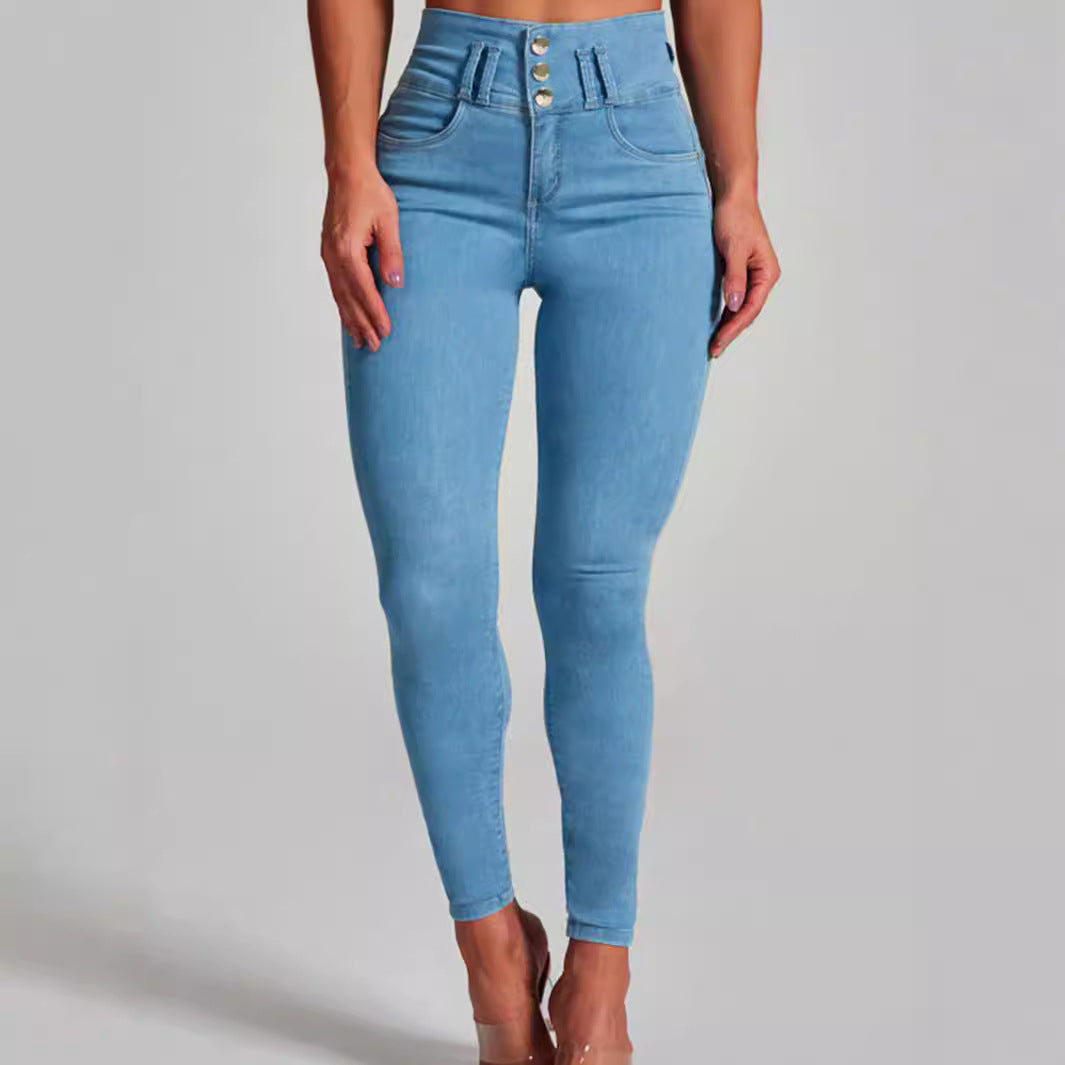 Light Blue Super Slim Fit Jeans