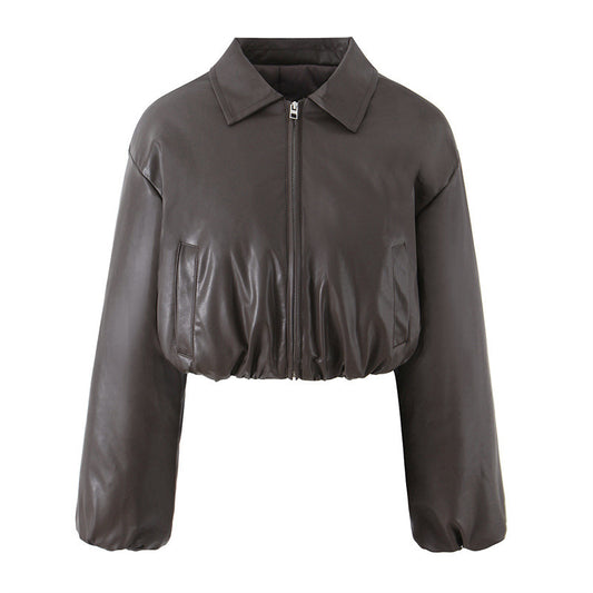 Black Quilted Padded Jacket