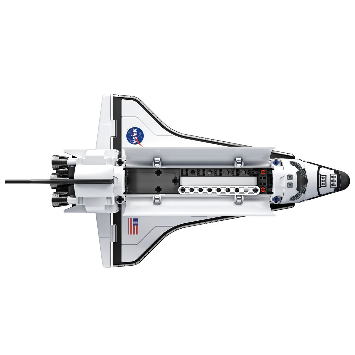 Clementoni - NASA Mechanics Floating Space Shuttle STEM Kit