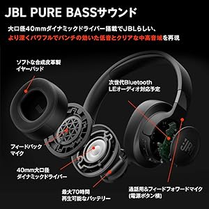 JBL TUNE 770NC Wireless Over-Ear Hybrid Noise Cancelling Headphones with App Multipoint 40mm Driver (White)