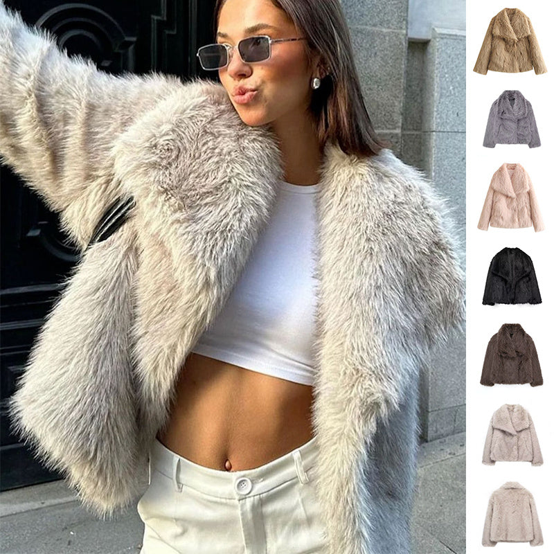 Faux Fur Jacket