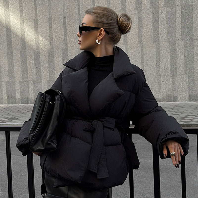 Belted Padded Jacket