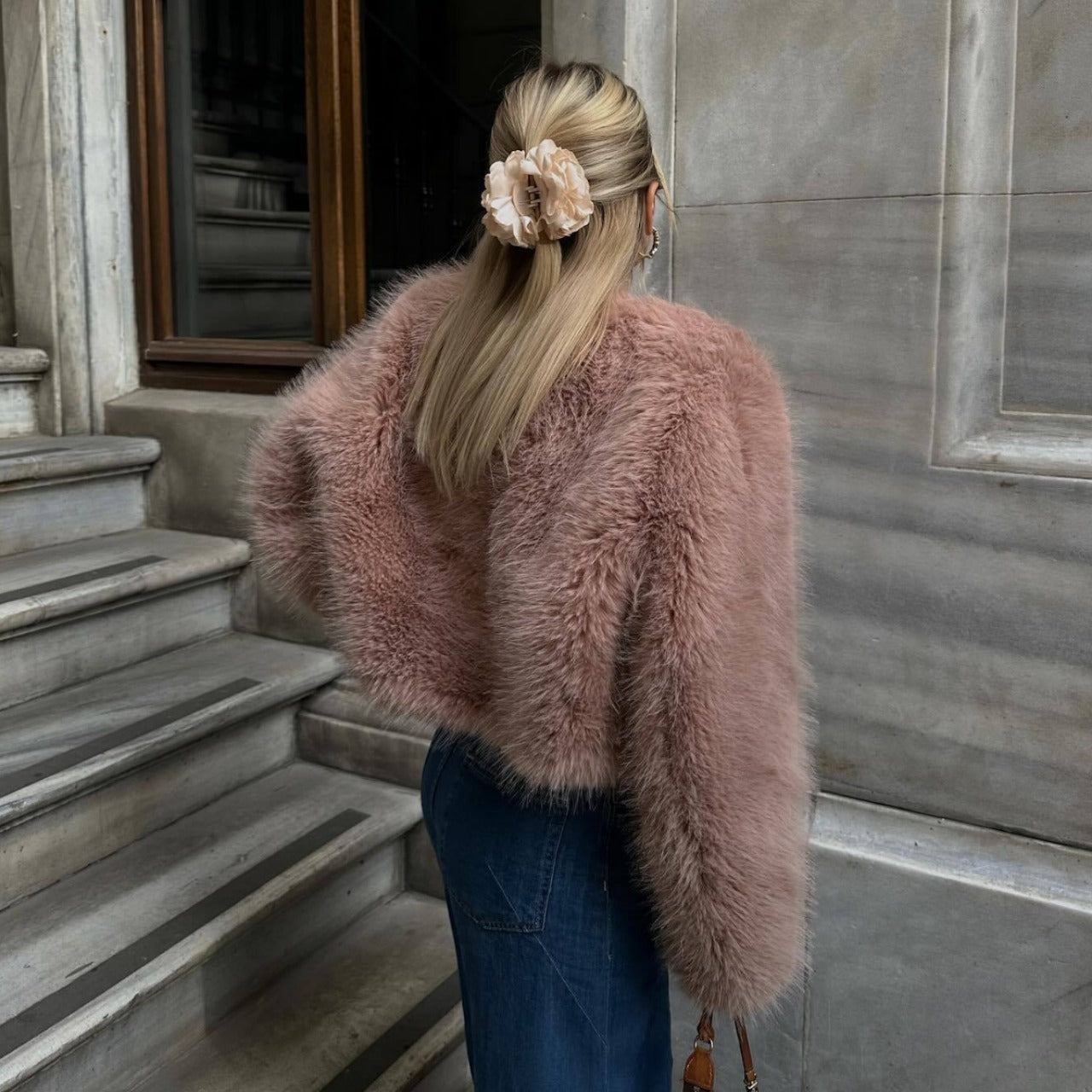 Faux Fur Coat