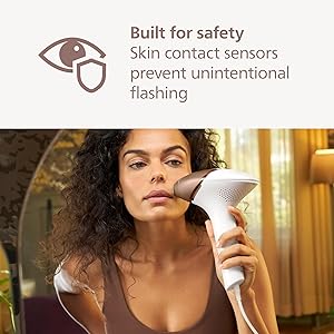 Philips Lumea IPL Hair Removal 8000 Series - Hair Removal Device with SenseIQ Technology, 4 Attachments for Body, Face Bikini and Underarm, Corded Use (Model BRI948/00)