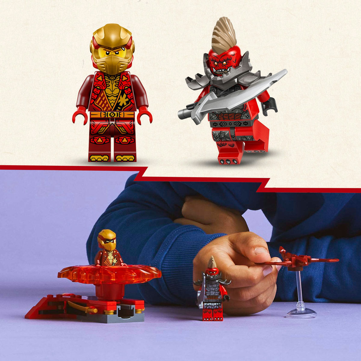 Lego Ninjago 71823 Kai's Dragon Spinjitzu Spinner