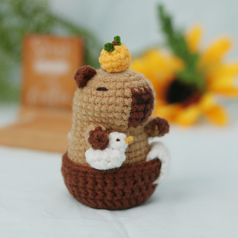 Capybara Beginner Crochet Kit