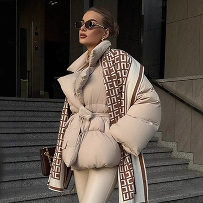 Belted Padded Jacket