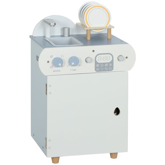 White kitchen appliance with a digital display and control knobs on a white background