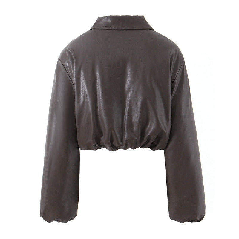 Black Quilted Padded Jacket