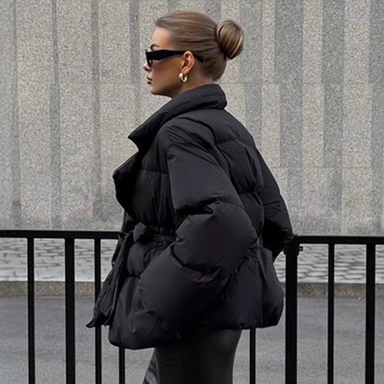 Belted Padded Jacket
