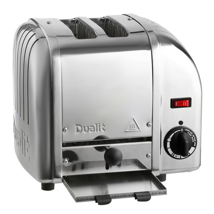 Dualit Classic 2 Slice Vario Toaster, Stainless Steel